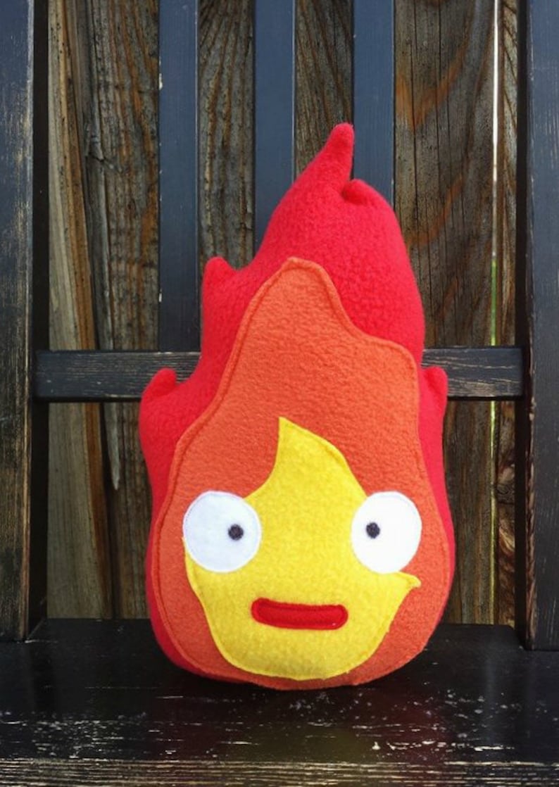 calcifer plush pattern