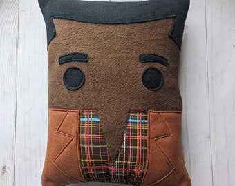 15th Doctor pillow, fifteenth doctor who pillow, plush