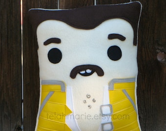Freddie Mercury Pillow, Queen plush pillow