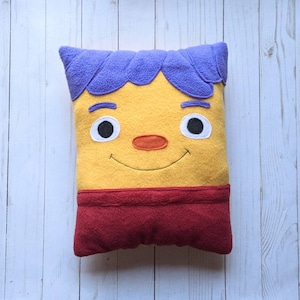 Sid the science kid pillow, plush, custom nursery decor