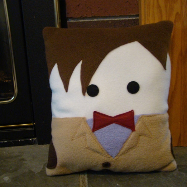 11th Doctor, Matt Smith pillow, plush, cushion