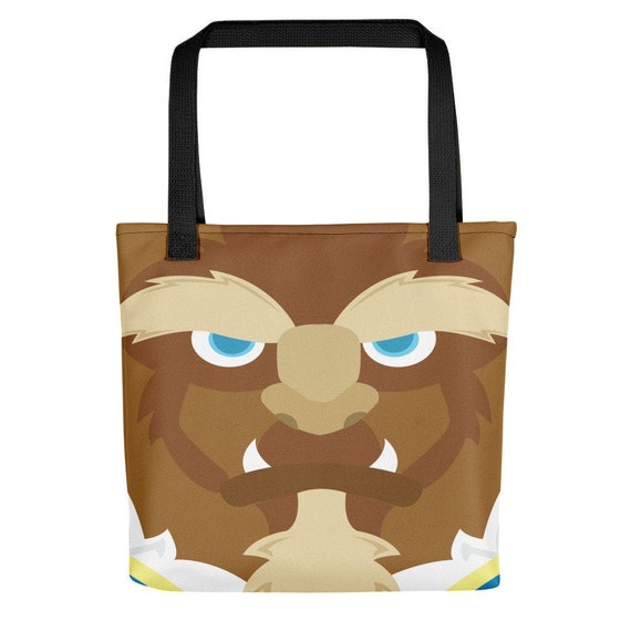 beauty and the beast tote bag