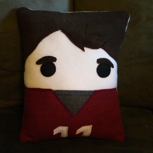 Teen Wolf Pillow, Scott McCall, Tyler Posey, stiles, plush, throw pillow