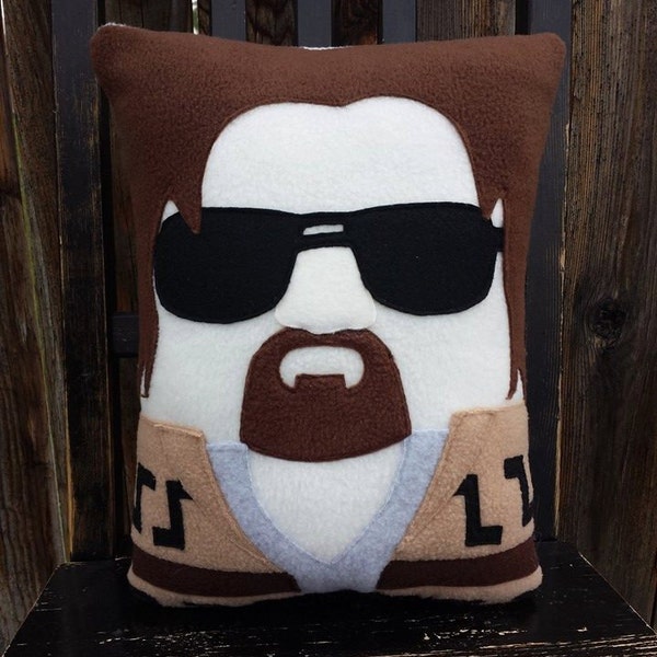 The Dude, Big Lebowski, Pillow, plush, cushion, gift