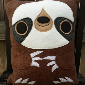 Sloth, plush, pillow, cushion, gift