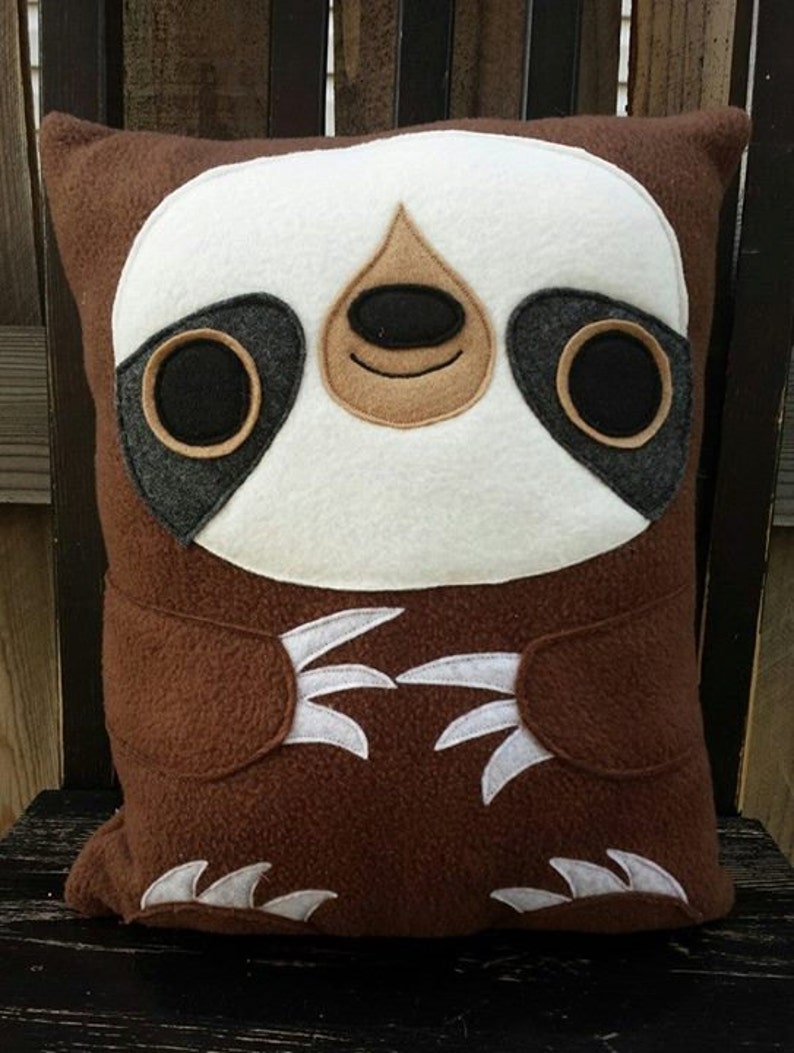 Sloth Plush Pillow Cushion Gift - Etsy