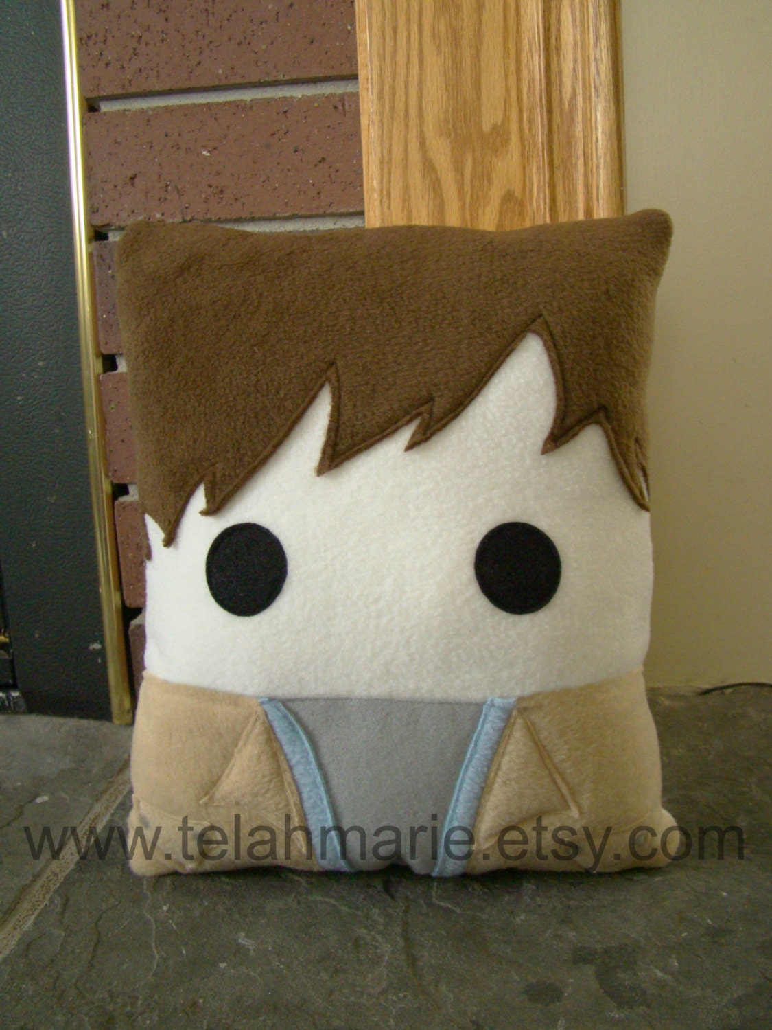 Sam Pillow Plush Cushion Portrait Pillow Etsy