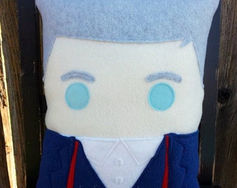12th Doctor, Peter Capaldi, Pillow, plush, cushion