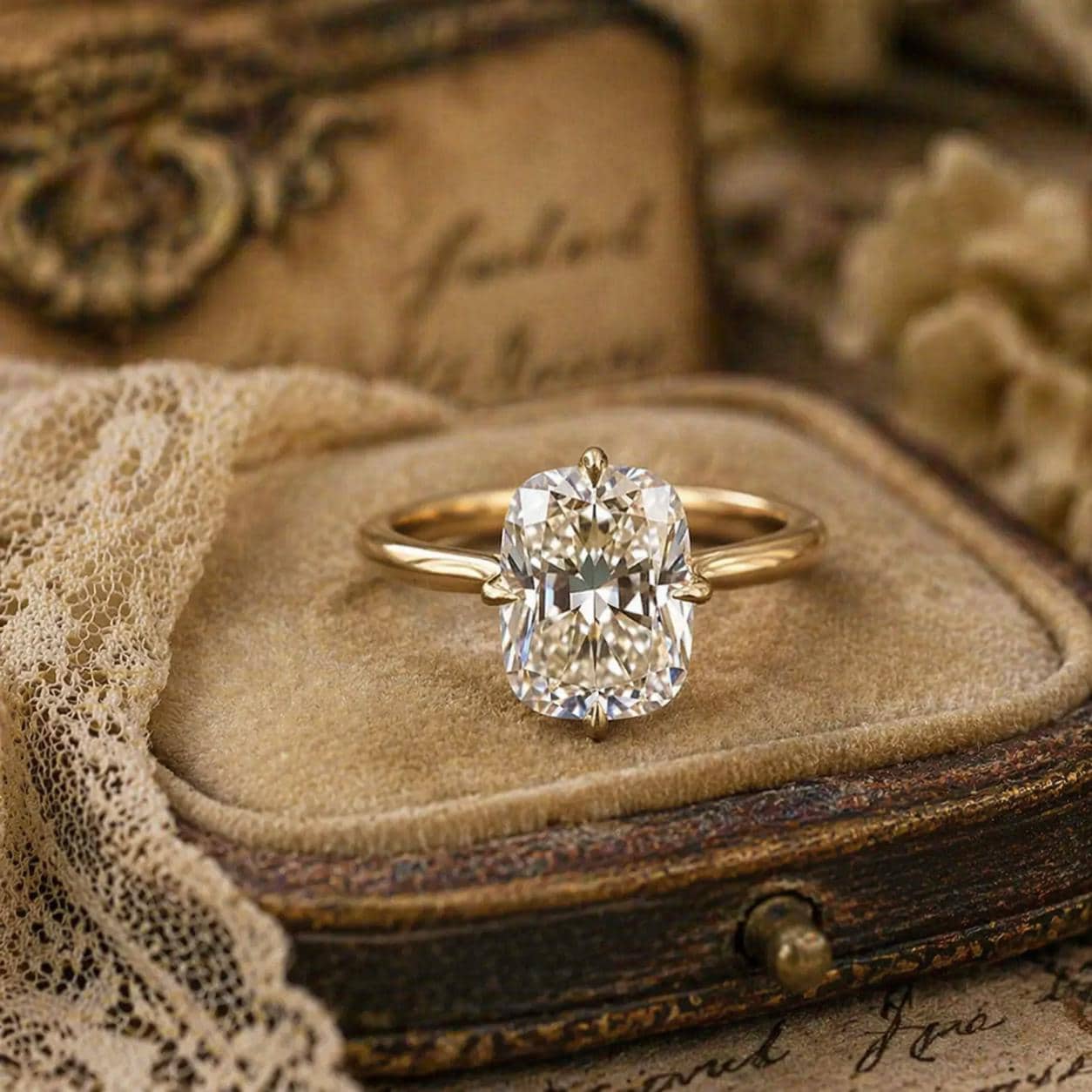 Old mine diamond ring - Etsy 日本