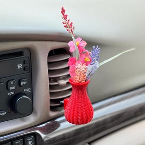 Boho Car Vent Planter Vase | Cardening | Eco-Friendly Vehicle Decor | Universal Mount Car Truck RV UTV Accessories | Make Great Gift Ideas
