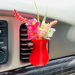 Boho Car Vent Planter Vase | Cardening | Eco-Friendly Vehicle Decor | Universal Mount Car Truck RV UTV Accessories | Make Great Gift Ideas