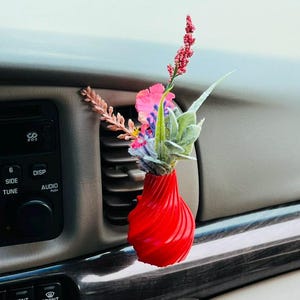 Boho Car Vent Planter Vase | Cardening | Eco-Friendly Vehicle Decor | Universal Mount Car Truck RV UTV Accessories | Make Great Gift Ideas