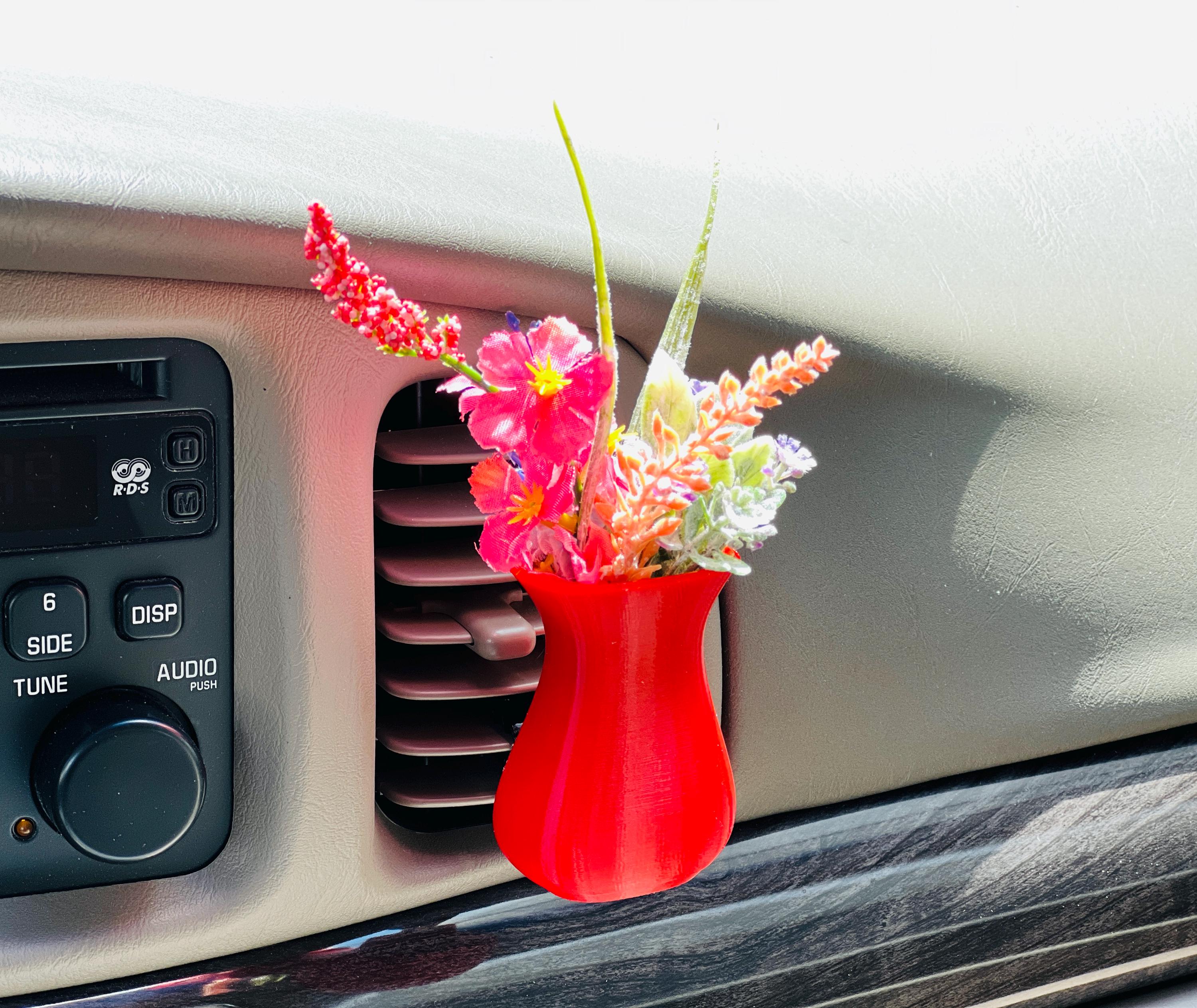 Boho Car Vent Flower Vase Accessories | Cardening | Vehicle Decor