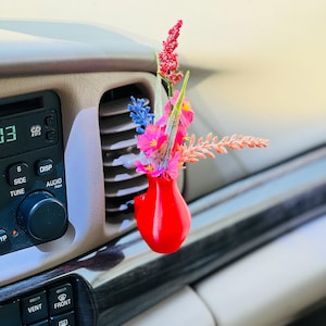 Boho Car Vent Planter Vase | Cardening | Eco-Friendly Vehicle Decor | Universal Mount Car Truck RV UTV Accessories | Make Great Gift Ideas