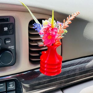 Boho Car Vent Planter Vase | Cardening | Eco-Friendly Vehicle Decor | Universal Mount Car Truck RV UTV Accessories | Make Great Gift Ideas