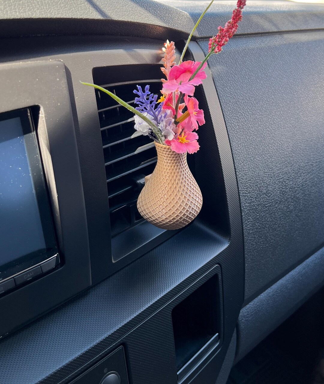 Boho Car Vent Flower Vase Accessories | Cardening | Vehicle Decor