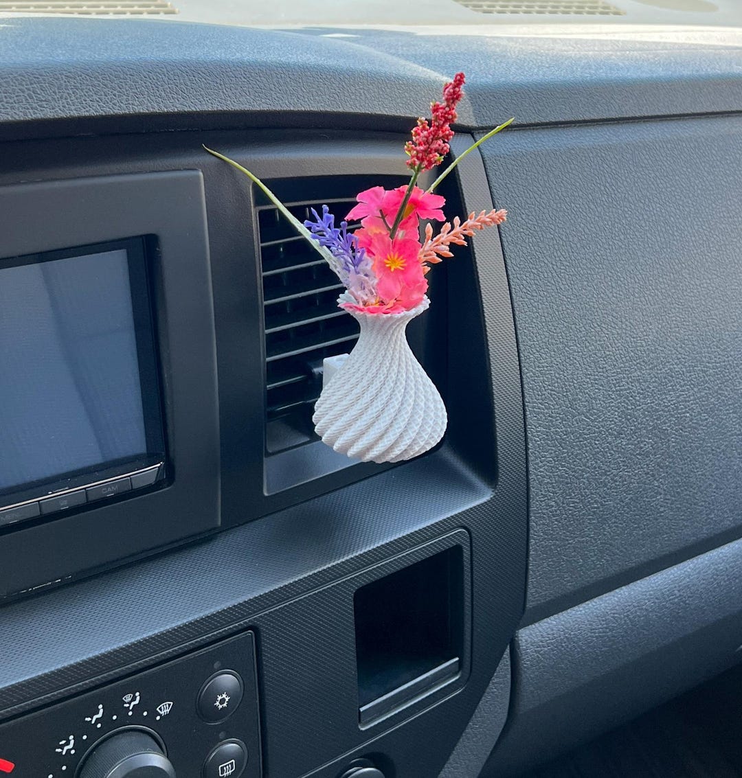 Cozy Boho Car Mini Vent Vase Planter | Cardening Car Vase | Vehicle ...
