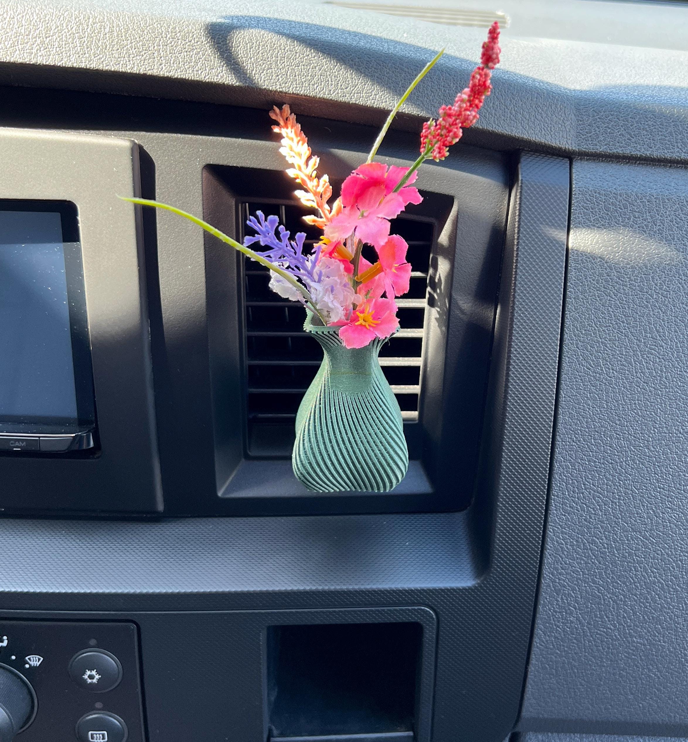 Boho Car Vent Flower Vase Accessories | Cardening | Vehicle Decor