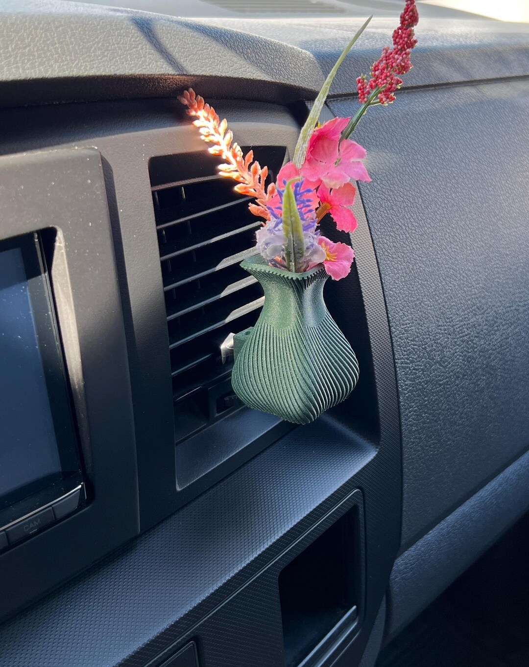 Cozy Boho Car Mini Vent Vase Planter | Cardening Car Vase | Vehicle ...