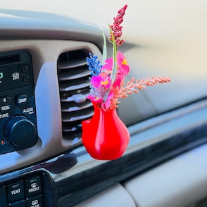 Boho Car Vent Planter Vase | Cardening | Eco-Friendly Vehicle Decor | Universal Mount Car Truck RV UTV Accessories | Make Great Gift Ideas
