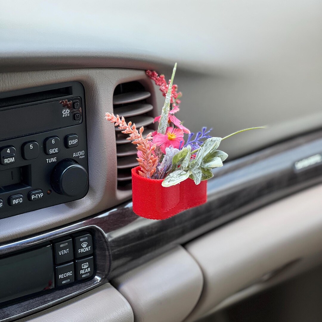Boho Car Vent Flower Vase Accessories | Cardening | Vehicle Decor