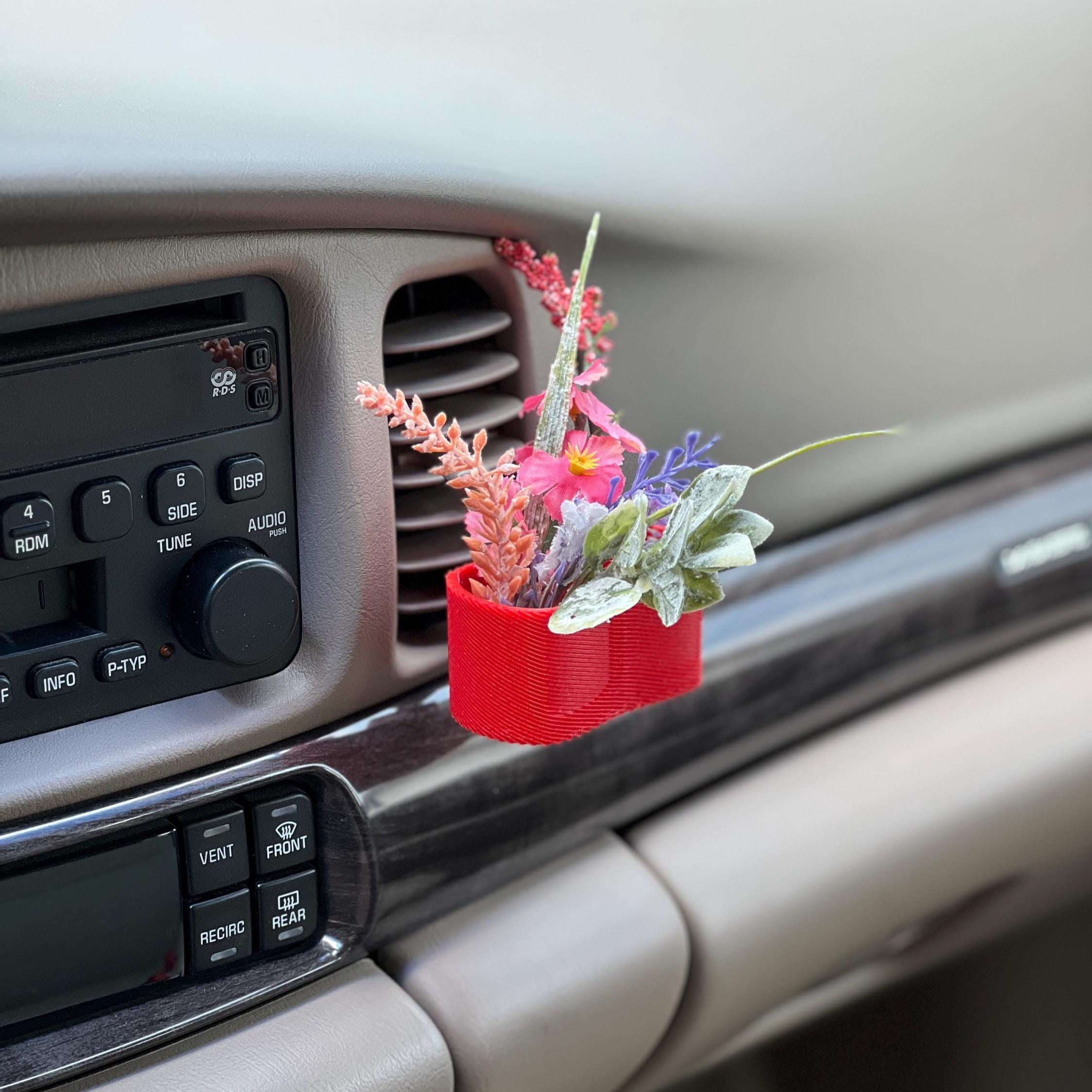 Boho Car Vent Flower Vase Accessories | Cardening | Vehicle Decor