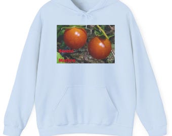 Felpa con cappuccio con foto Tomato Garden – Felpa unisex comoda
