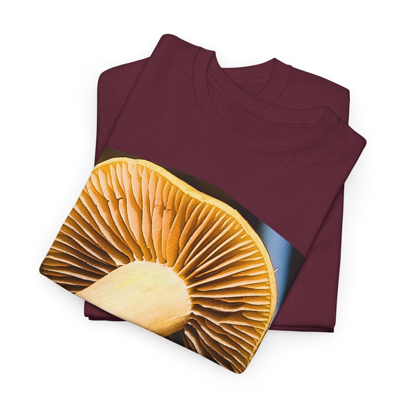 Shroomshine Mushroom Photo T Shirt, Retro Garden Shirt image 19