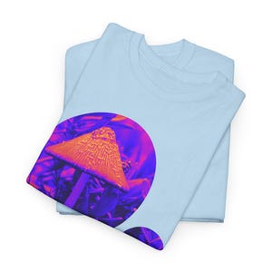 Shroom to Grow Mushroom Shirt, Trippy Nature Photo Tee, Psychedelic Garden Photo Art image 19