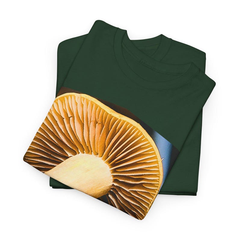 Shroomshine Mushroom Photo T Shirt, Retro Garden Shirt image 17