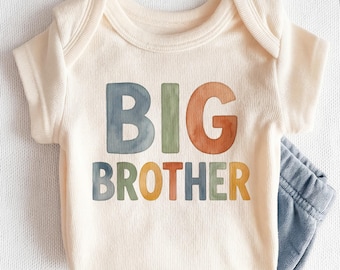 Big Brother Baby Onesie - Cute New Big Brother Announcement Bodysuit