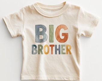 Big Brother Kids Shirt - Cute New Big Brother Toddler Tee