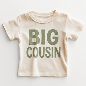 Big Cousin Kids Shirt - Cute Cousin Club Toddler Tee