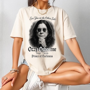 Ozzy Osbourne Tribute Shirt: Heavy Metal Rock Legend Tee