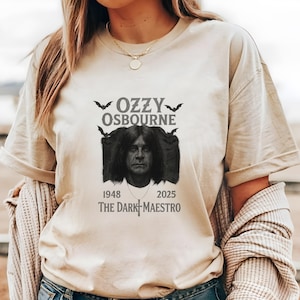 Ozzy Osbourne Tribute Shirt: Heavy Metal Rock Legend Tee