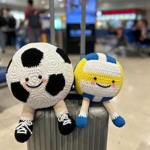 Virkat fotbollsmönster – Amigurumi fotbollshandledning (PDF-nedladdning)