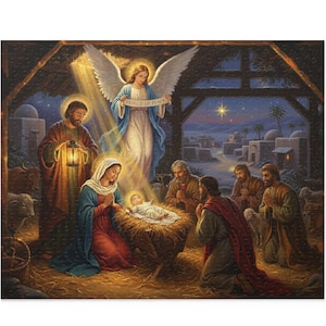 Nativity Scene Jigsaw Puzzles 500 Piece Etsy Nativity Scene Jigsaw Puzzles 500 Piece Etsy