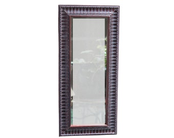 Mahogany Bombay Company Style Mirror Small Rectangle Decorative Traditional