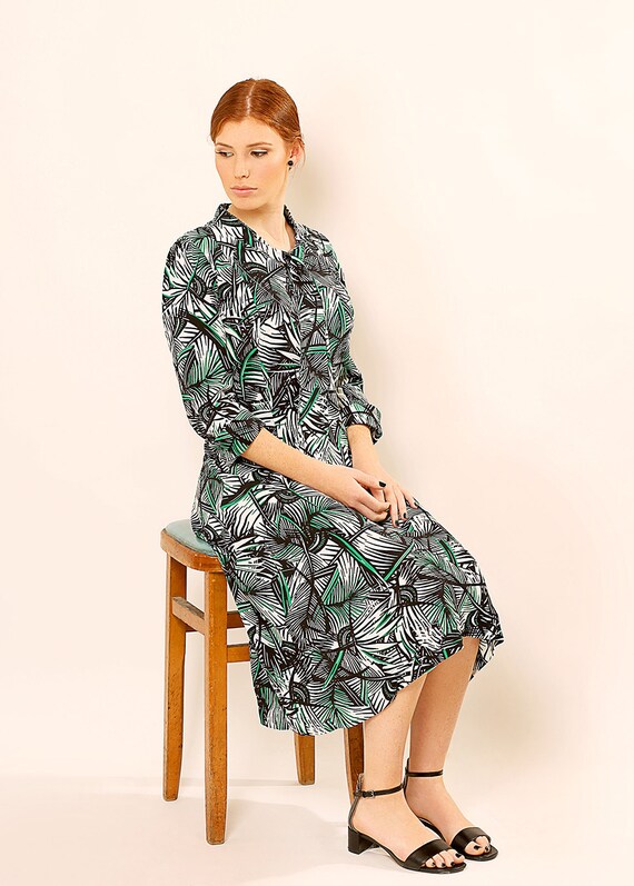 50s Midi Dressformal Dressholiday Dressfall Midi Dressmid Etsy