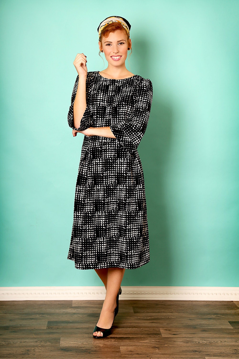 modest midi length dresses