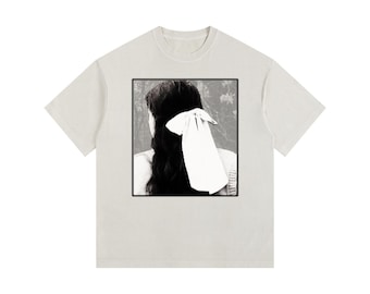 Tess, ein neues musikalisches, übergroßes Baumwoll-T-Shirt