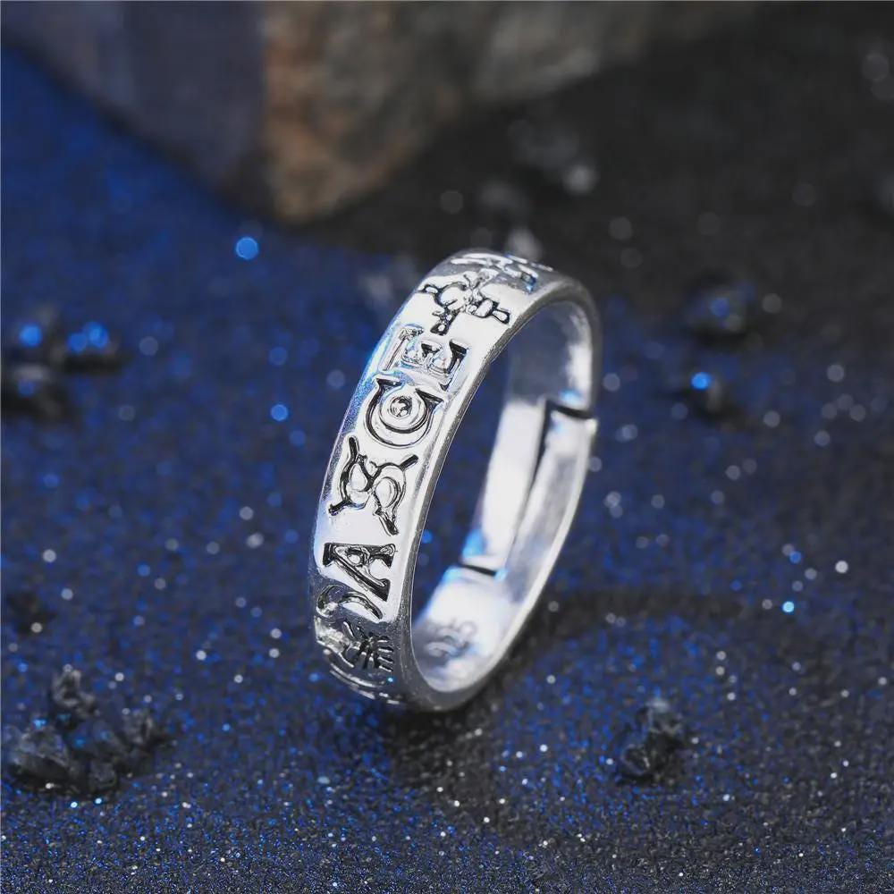 One Piece-inspired Adjustable Rings – Luffy, Law, Ace - Etsy