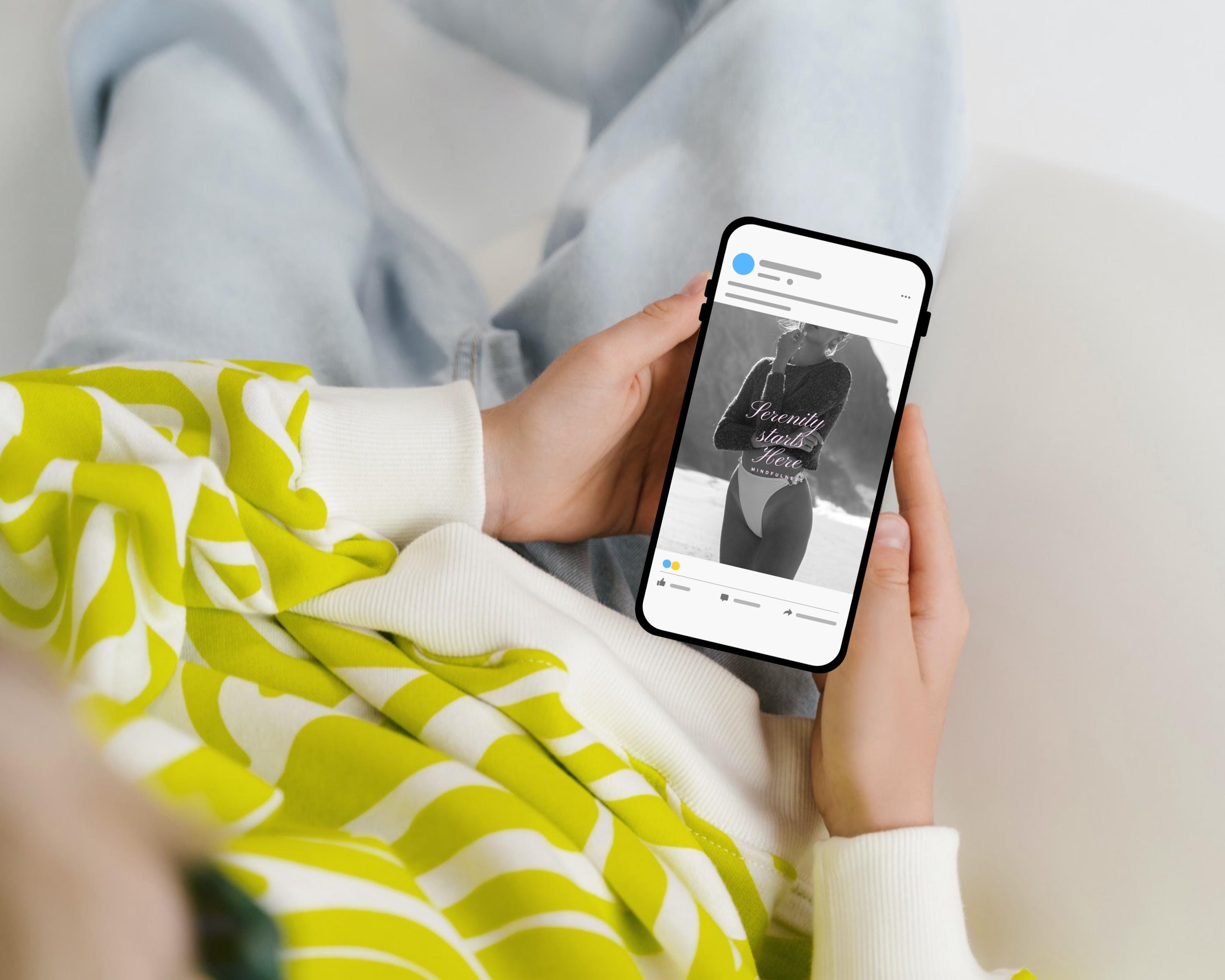 40+ Wellness Instagram Carousel Templates | Canva Social Media Pack ...