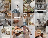 40 Content Creator Instagram Templates, Canva Bundle for Social Media Managers, UGC Influencers