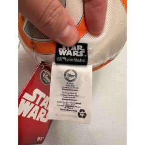 Set de peluches de Grogu y BB-8 de Star Wars Disney Store, juguetes de peluche suaves, adhesivos para ventanas. imagen 6