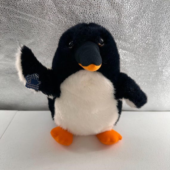 Vintage Applause Stuffed Penguin Plush 12