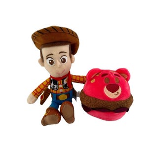 Disney Pixar Toy Story Baby Woody & Lotso Burger Plush Toys Munchlings Boardwalk image 7