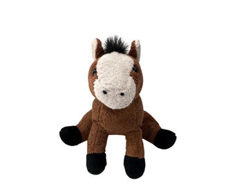 ビンテージ トラクターサプライ社製 ハンナ 馬のぬいぐるみ 2003年製 ブラウン ファームカントリー 8インチ