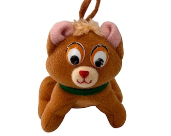 Vintage Disney 1988 Oliver Kot McDonald's Pluszowa zabawka Simon Marketing Ornament