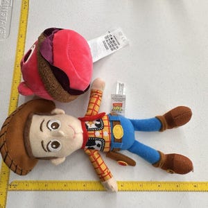 Disney Pixar Toy Story Baby Woody & Lotso Burger Plush Toys Munchlings Boardwalk image 6